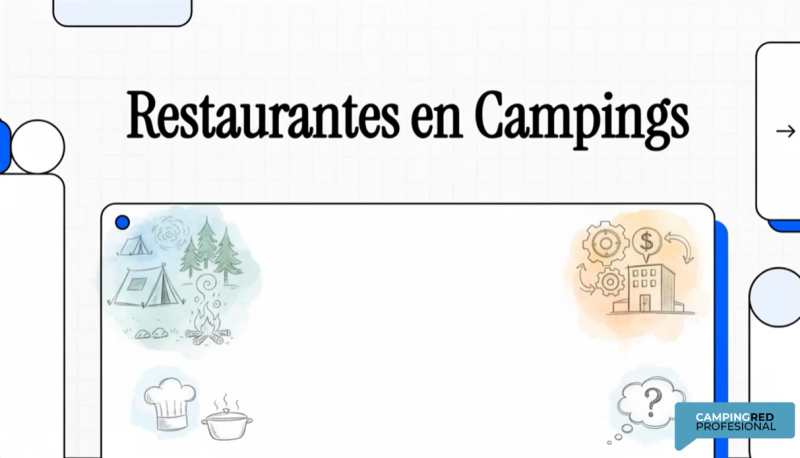 Gestión de restaurantes en campings, ¿directa o subcontratada?